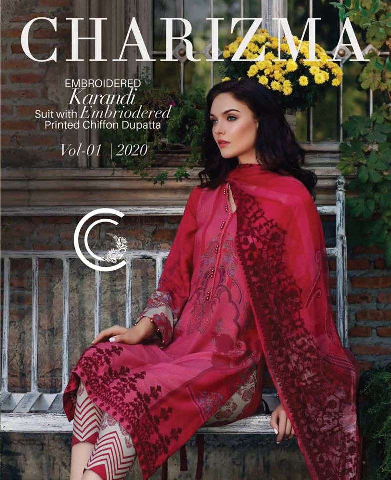 Charizma Embroidered Karandi Collection Vol.1 2020